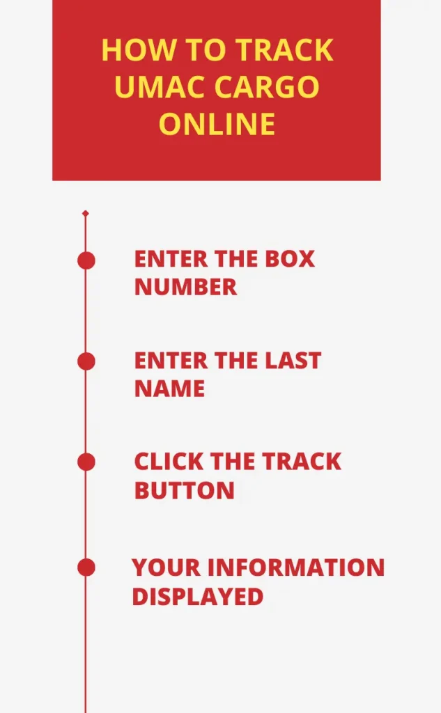 umac cargo tracking status online